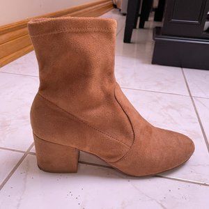 Tan Booties